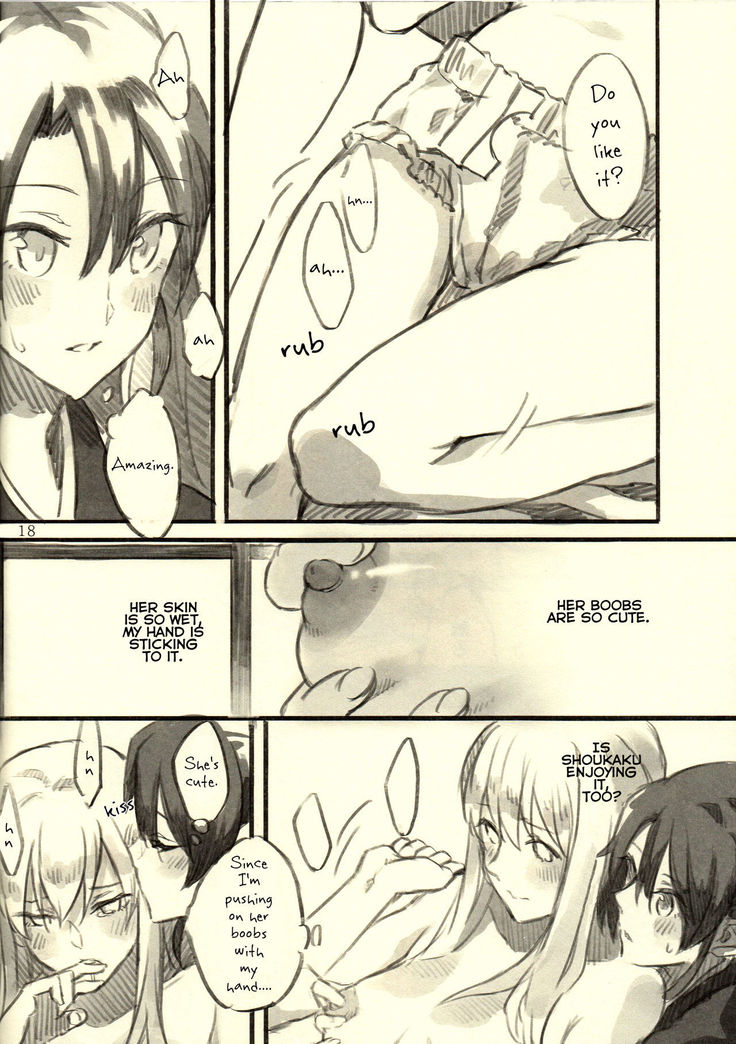 Omutsu no Shoukaku-san ni Zuikaku-chan Muramura shichau Hon. | Zuikaku Gets Turned on by Shoukaku in Diapers.   {Yuri Reviews}