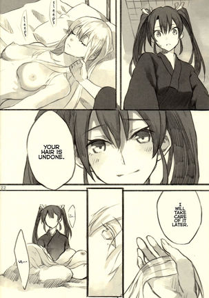 Omutsu no Shoukaku-san ni Zuikaku-chan Muramura shichau Hon. | Zuikaku Gets Turned on by Shoukaku in Diapers.   {Yuri Reviews} Page #21