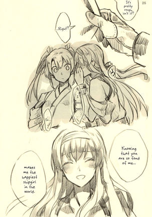 Omutsu no Shoukaku-san ni Zuikaku-chan Muramura shichau Hon. | Zuikaku Gets Turned on by Shoukaku in Diapers.   {Yuri Reviews} Page #24