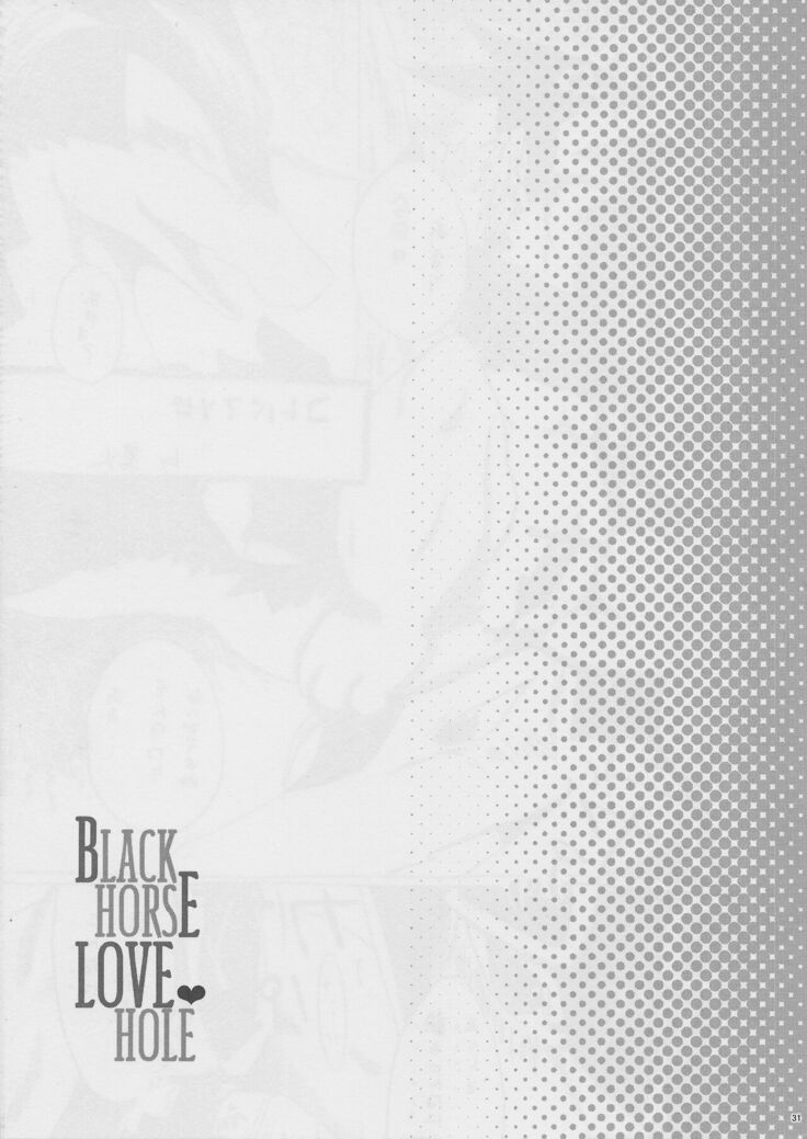 Black Horse Love Hole