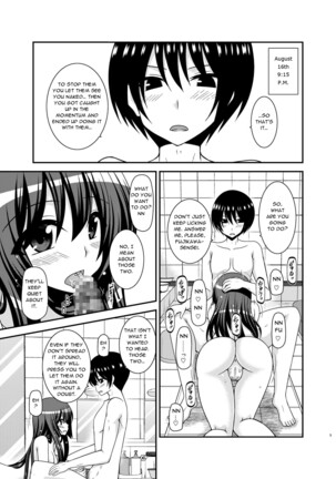 Roshutsu Shoujo Nikki 21 Satsume | Exhibitionist Girl Diary Chapter 22 Page #5