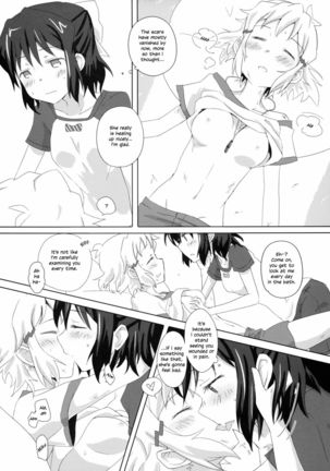 Niji to Hana ga Tsumuida Kiseki   {Oppai-Missile} Page #14