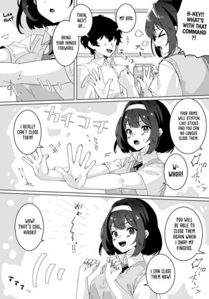 Saiminjutsu nara Kyonyuu JK ni Nandemo Dekiru tte Hontou desu ka? | Is It True That Hypnosis Lets You Do Whatever You Want With Busty JKs? Page #8