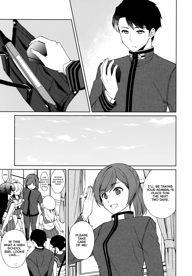 Keijun Yahagi wa Koi o Shita. Chuu | Light Cruiser Yahagi Fell In Love - Second