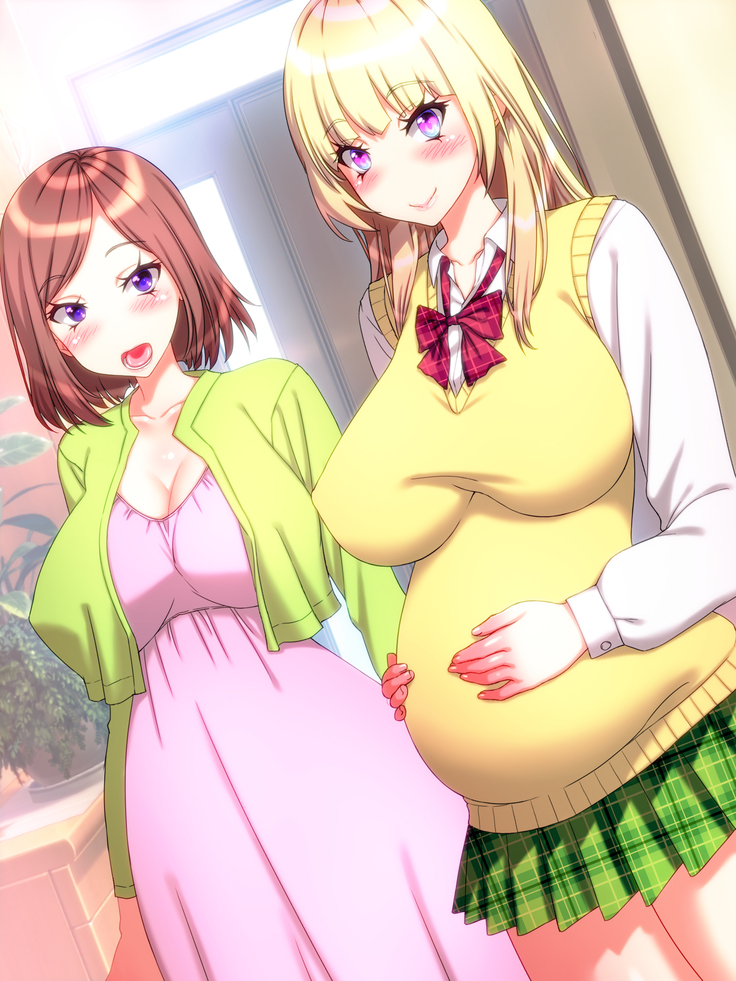 Yome no Tsureko ga Bakunyuu Gal Bitch♪ Oreshi, Gijou ni Shiborareru. ~Papa no Chinko de Haramasete~