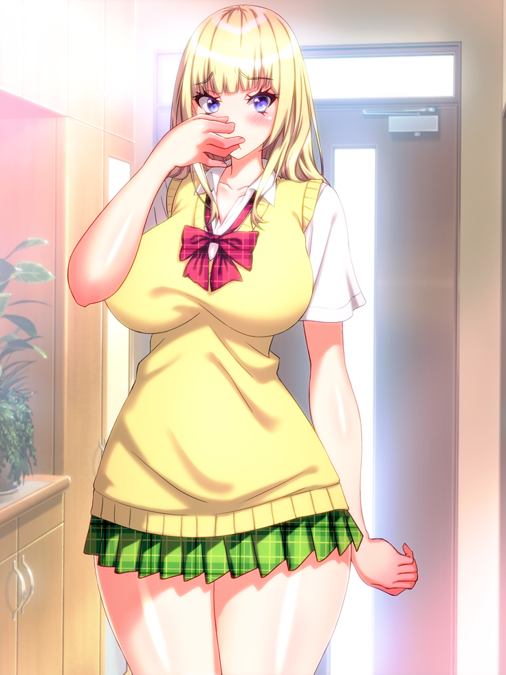Yome no Tsureko ga Bakunyuu Gal Bitch♪ Oreshi, Gijou ni Shiborareru. ~Papa no Chinko de Haramasete~