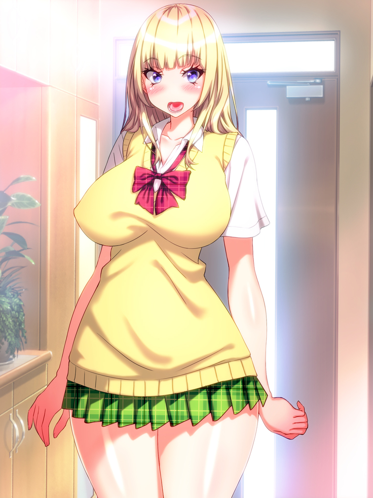 Yome no Tsureko ga Bakunyuu Gal Bitch♪ Oreshi, Gijou ni Shiborareru. ~Papa no Chinko de Haramasete~