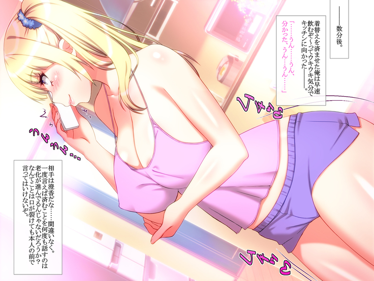 Yome no Tsureko ga Bakunyuu Gal Bitch♪ Oreshi, Gijou ni Shiborareru. ~Papa no Chinko de Haramasete~