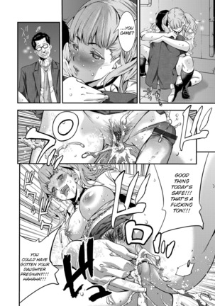 A Highschooler Bitch Gyaru's Incestuous Sex With Her Father Angry At Her For Prostituting Herself Page #21