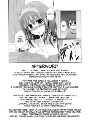 Fumika Onee-chan to Irekawacchau Hon | A Book About Switching Bodies With Fumika-onee-chan Page #24