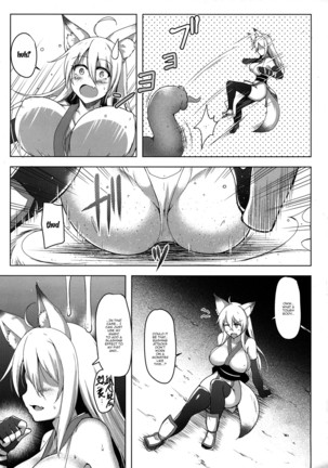 Futanari Matoushi Tamaki no Junan | Futanari Demon Fighter Tamaki's Suffering - Page 6