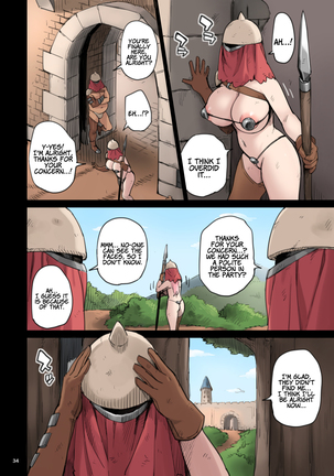 Raid from the Wild Sex Empire!! -Lewd Escape Part- - Page 35