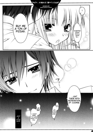 Omae wa... Satou Gashi no You ni Amai Otoko da Kara na | You're... A man as sweet as sugar Page #22