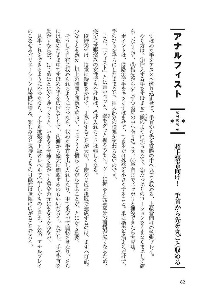 アナル性感開発・お尻エッチ 完全マニュアル
