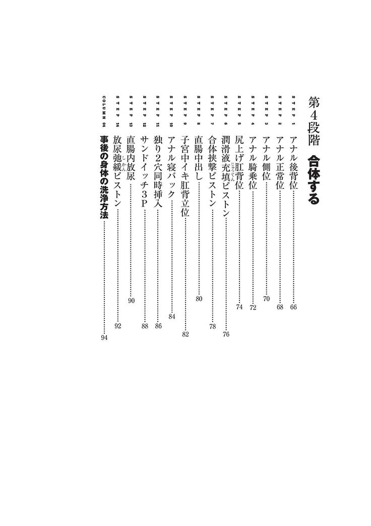 アナル性感開発・お尻エッチ 完全マニュアル