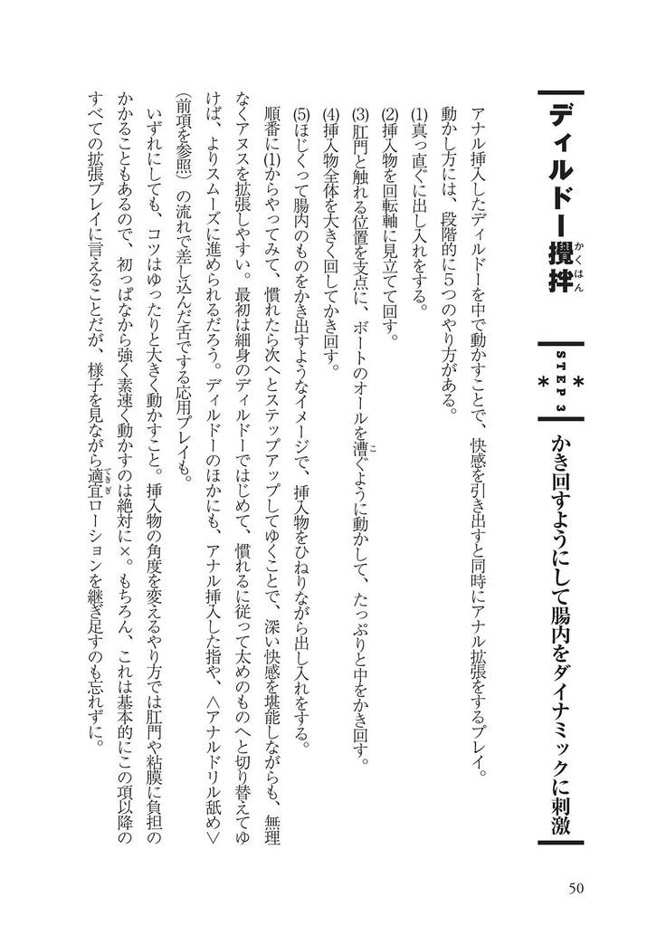 アナル性感開発・お尻エッチ 完全マニュアル