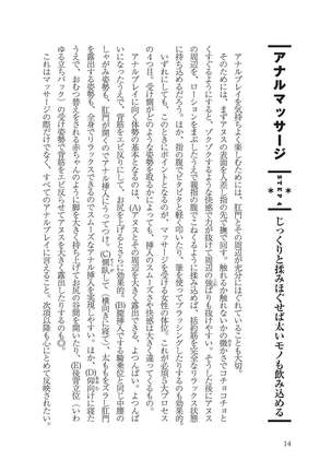 アナル性感開発・お尻エッチ 完全マニュアル Page #17