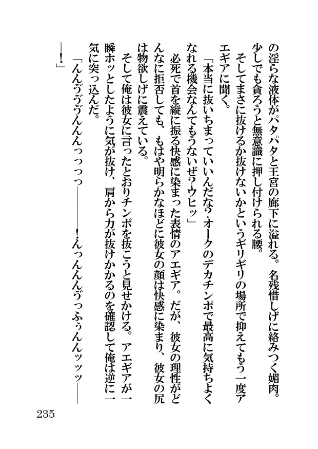 オーク・ファンタジー 征服された神聖王国