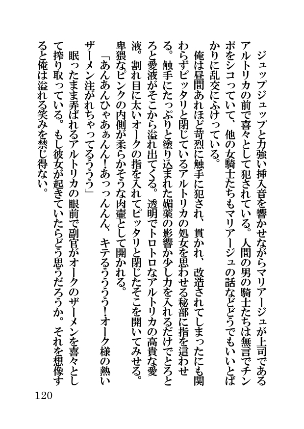 オーク・ファンタジー 征服された神聖王国
