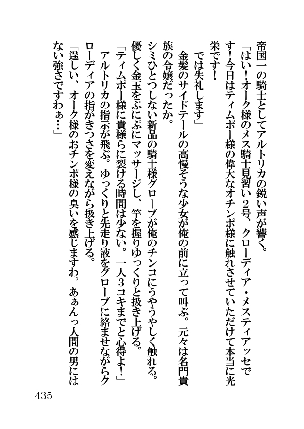 オーク・ファンタジー 征服された神聖王国