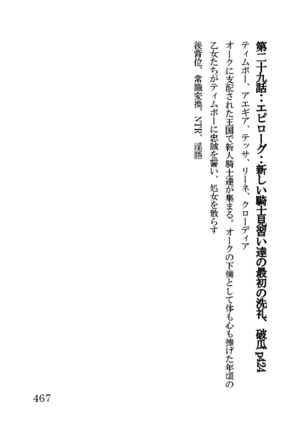 オーク・ファンタジー 征服された神聖王国 Page #467