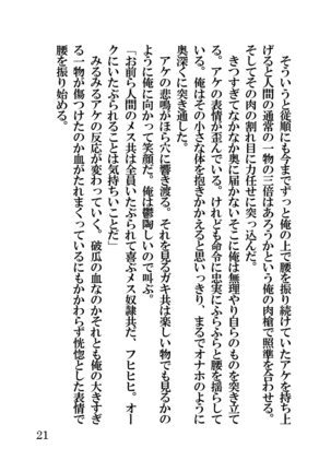 オーク・ファンタジー 征服された神聖王国 Page #21