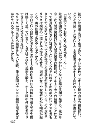 オーク・ファンタジー 征服された神聖王国 Page #427