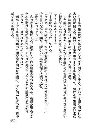 オーク・ファンタジー 征服された神聖王国 Page #439