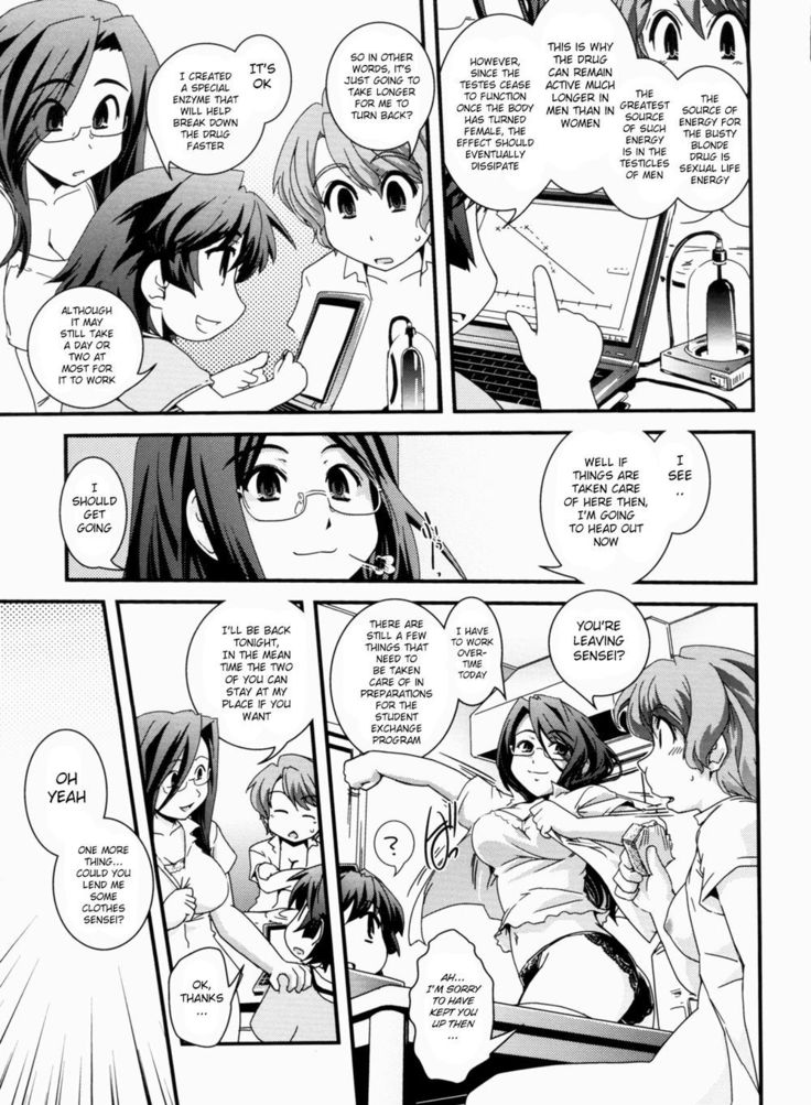 Transformed into a Busty Blonde - Ch. 6