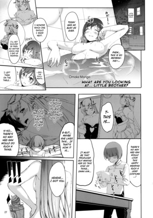 Nozoki mashita ne? Producer-san Page #28