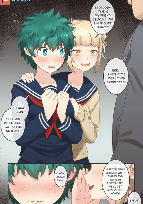 Deku and Toga