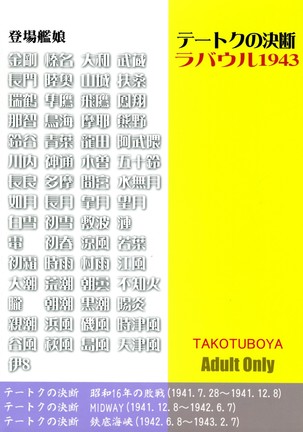 Teitoku no Ketsudan - Rabaul 1943 Page #60