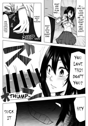 Gomeirei to Araba Onna ni Narimasu. | He'll become a girl if ordered to Page #15