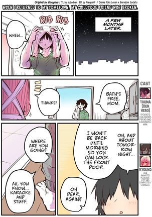 When I Returned to My Hometown, My Childhood Friend was Broken Page #61