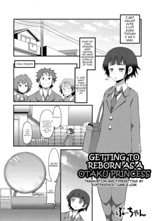 Getting Reborn As An Otaku Princess