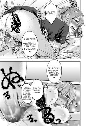 148cm No Bra & Kyonyuu Therapist to Micchaku H | Close Contact with a 148cm, Big-Boobed & Bra-less Therapist - Page 21