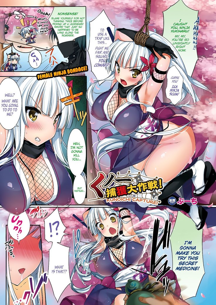 Kunoichi Capture The Master Plan to Capture the Female Ninja!