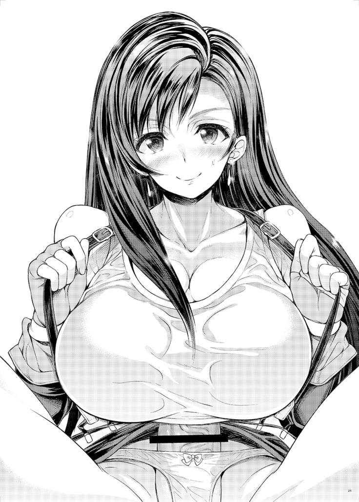 Futanari Doutei Tifa San -Junjou- Inran Mesuchinpo Karaku Ochi