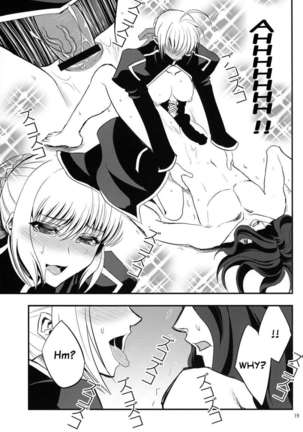 Saber Grew a Dick Page #16