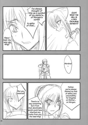 Saber Grew a Dick Page #23
