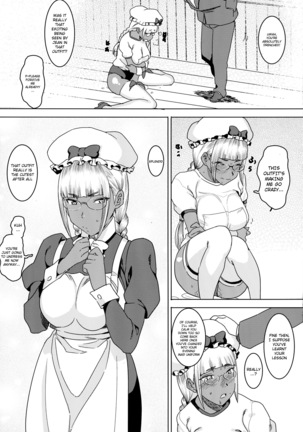 Tensai! Kasshoku Kokumaro Funnyuu Maid!!! | Genius! Milk-spraying Creamy Brown Maid! - Page 15