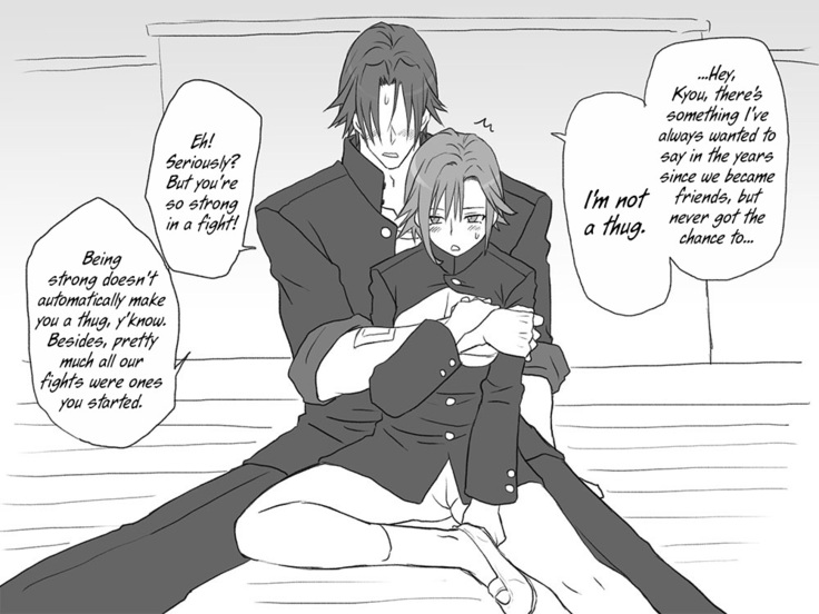 Seitenkango, Shinyuu to | After I got genderbend, my friend and I...