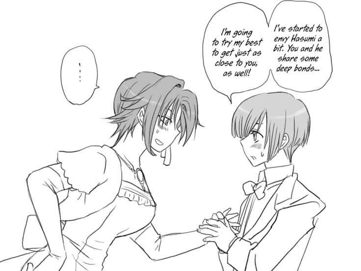 Seitenkango, Shinyuu to | After I got genderbend, my friend and I...