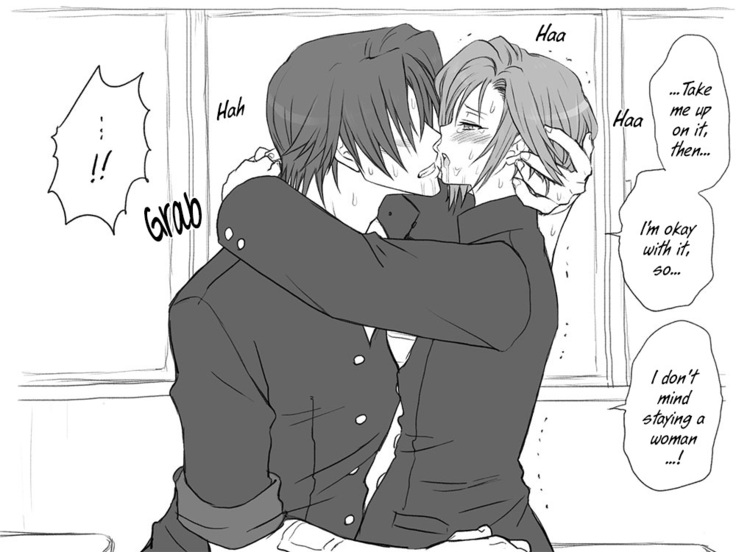 Seitenkango, Shinyuu to | After I got genderbend, my friend and I...