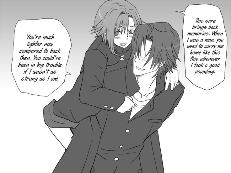 Seitenkango, Shinyuu to | After I got genderbend, my friend and I...