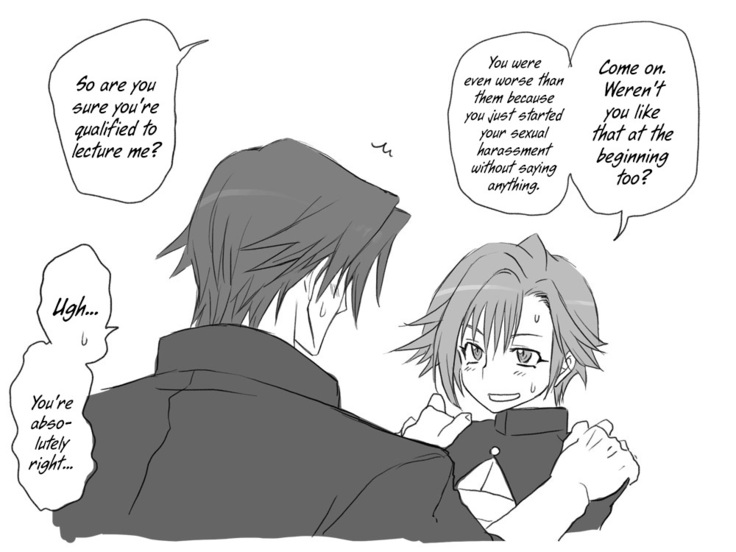 Seitenkango, Shinyuu to | After I got genderbend, my friend and I...