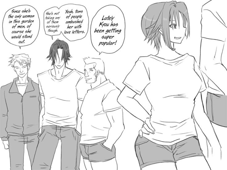 Seitenkango, Shinyuu to | After I got genderbend, my friend and I...