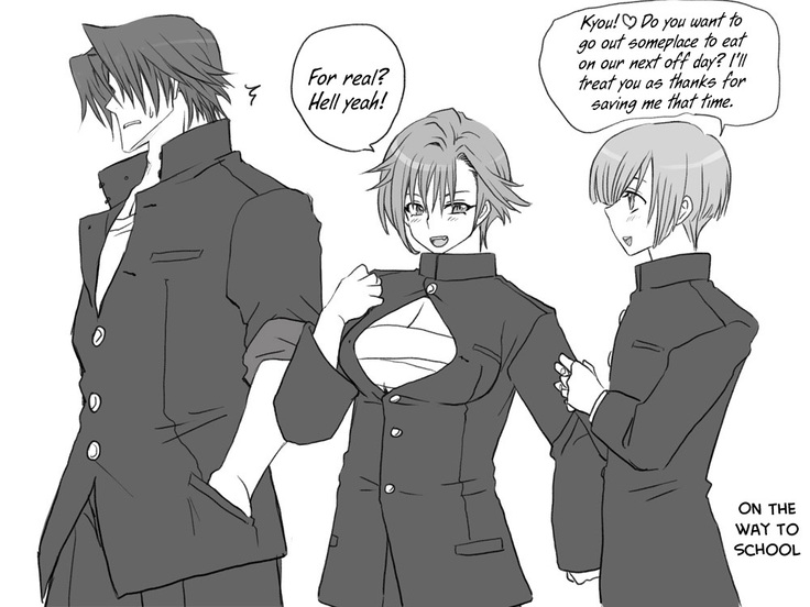 Seitenkango, Shinyuu to | After I got genderbend, my friend and I...