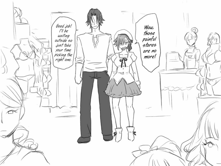 Seitenkango, Shinyuu to | After I got genderbend, my friend and I...