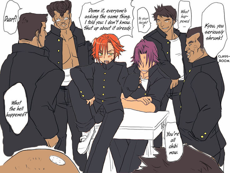Seitenkango, Shinyuu to | After I got genderbend, my friend and I...